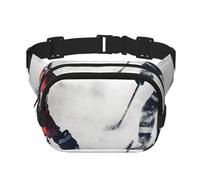 Marsupio da viaggio, unisex, regolabile, con motivo hockey su ghiaccio