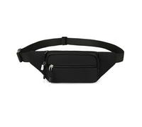 Marsupio di grande capacità Bum Semplice Crossbody petto con cinghia regolabile Cintura per la corsa Grande Capacità Petto Bella Vita Crossbody Pack Bum, Nero , Bellezza di massa