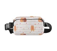 Marsupio di grande capacità Marsupio con cinturino regolabile Borsa a tracolla alla moda Borsa sportiva Carino che abbraccia Gatti e un gatto che tiene un cuore Donne Uomini Adolescenti per i viaggi