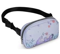 Marsupio Disney da donna a tracolla, con Topolino, Minnie, Ih-Oh Stitch, Skellington, Blu Ih-Oh, Taglia unica