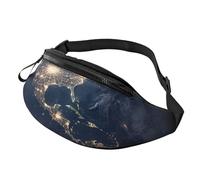 Marsupio Earth from The Outer Space per uomo e donna, alla moda, regolabile, borsa a tracolla ovunque