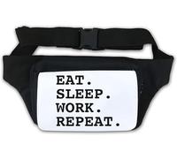 Marsupio Eat Sleep Work Repeat bianco