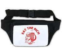 Marsupio Eat The Rich Karl Marx Bianco