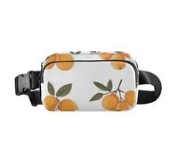 Marsupio elegante con nespola fresca e frutta, per donne e uomini, impermeabile, con cinghia regolabile, per shopping, sport, lavoro, Frutta Nespola Fresca, 1 size