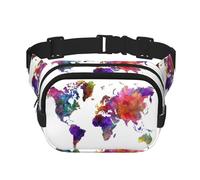 Marsupio elegante e pratico, regolabile, perfetto per viaggi e attività all'aperto, Nero , Taglia unica