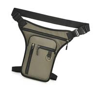 Marsupio ergonomico leggero con scomparti con cerniera, in tessuto, grande, borsa a tracolla per corsa, ciclismo, vita in nylon per attività all'aperto, Oro, Bellezza di massa