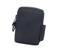 Marsupio ergonomico multiuso in vita per gli uomini Tasca frontale con cerniera Accesso rapido alla carta Pendolarismo Vita leggera essenziale per escursioni, Nero