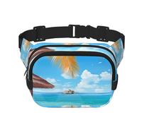 Marsupio estivo per vacanze in spiaggia, marsupio piccolo alla moda a tracolla leggero marsupio per donne uomini corsa allenamento escursionismo viaggi