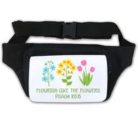 Marsupio Flourish Like The Flowers Psalm 103 15 Bianco