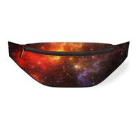 Marsupio Galaxy Space Marsupio per uomini, donne, bambini, ragazze, ragazzi, Galaxy Marsupio per sport, escursionismo, corsa, borsellino da cintura, Colore, M, Organizer per borse
