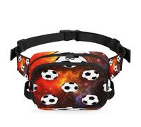 Marsupio Galaxy Space multifunzione per viaggi, sport, corsa, nebulosa Galaxy Football Marsupio Marsupio da cintura per donne, uomini, ragazze e ragazzi, Colore, XL, Organizer per borse