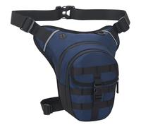 Marsupio Gamba Moto Borsa da gamba for moto laterale for petto impermeabile for equitazione for for escursionismo, arrampicata, pesca(Dark Blue)