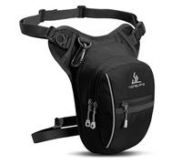 Marsupio Gamba Moto Borsa da gamba for motocicletta, cintura for coscia, marsupio, impermeabile, for moto, tattica, da viaggio, for cellulare, borsa for cellulare, marsupio Marsupio Moto Da Gamba(Noir