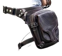 Marsupio Gamba Moto Borsa da gamba tascabile Borsa da cavaliere for motociclista Borsa for rivetti da esterno for uomo e donna Marsupio in similpelle Marsupio Moto(01)