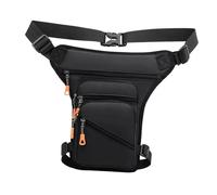 Marsupio Gamba Moto Marsupio sportivo Borsa da gamba for correre Pesca all'aperto Viaggi in bicicletta(Noir)