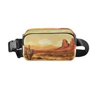 Marsupio Gobi Landscape View Outdoor Marsupio a tracolla, Multicolore, Taglia unica, casual