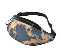Marsupio Grand Canyon Arizona, unisex, impermeabile, sportivo, alla moda, con cinghia regolabile, grande, per viaggi ed escursioni