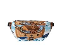 Marsupio grande per donne e uomini a tracolla - Animali sull'Arca di Noè Borse a tracolla da viaggio per donne alla moda, marsupio da donna Borsa a tracolla per donne uomini a tracolla con tracolla