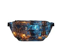 Marsupio grande per donne e uomini, a tracolla, cappello da strega di Halloween, gatto, borsa a tracolla da viaggio per donne alla moda, marsupio da donna, borsa a tracolla per donne e uomini, con