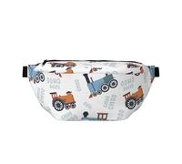 Marsupio grande per donne e uomini, a tracolla, con motivo treni, borse a tracolla da viaggio per donne alla moda, borsa da cintura per donne e uomini, borsa a tracolla, marsupio da donna con