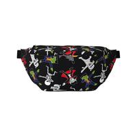 Marsupio grande per donne e uomini, a tracolla, con scheletro zombie, mummia, borsa a tracolla da viaggio per donne e uomini, borsa a tracolla da donna con cinturino regolabile