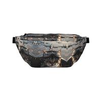 Marsupio grande per donne e uomini a tracolla - gatto pilota in aereo vintage borsa a tracolla da viaggio per donne alla moda, marsupio per donne uomini borsa a tracolla con tracolla regolabile