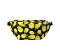 Marsupio grande per donne e uomini, a tracolla, motivo a lampadina, luminoso, da viaggio, alla moda, da donna, da uomo, con tracolla regolabile