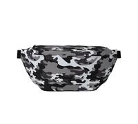 Marsupio grande per donne e uomini, a tracolla, nero, grigio, bianco, mimetico, borsa a tracolla da viaggio per donne alla moda, borsa a tracolla per donne e uomini, marsupio da donna con cinturino