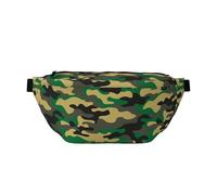 Marsupio grande per donne e uomini, borsa a tracolla classica da viaggio verde mimetico da donna, alla moda, borsa da cintura per donne e uomini, borsa a tracolla, marsupio da donna con cinturino