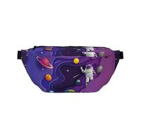 Marsupio grande per donne e uomini, borsa a tracolla da viaggio con astronauta in missione nello spazio, borsa a tracolla da donna, alla moda, borsa a tracolla per donne e uomini, con tracolla