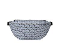 Marsupio grande per donne e uomini, borsa a tracolla da viaggio con auto della polizia, borsa a tracolla da donna alla moda, borsa a tracolla per donne e uomini, con tracolla regolabile