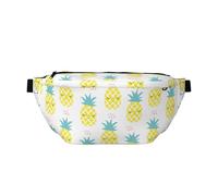 Marsupio grande per donne e uomini, borsa a tracolla da viaggio con grazioso ananas timido da donna, alla moda, borsa da cintura per donne e uomini, borsa a tracolla, marsupio da donna con cinturino