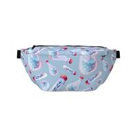 Marsupio grande per donne e uomini, borsa a tracolla da viaggio con motivo a bottiglia magica, borsa a tracolla da donna alla moda, borsa a tracolla per donne e uomini, marsupio da donna con cinturino