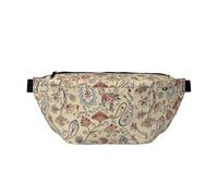 Marsupio grande per donne e uomini, borsa a tracolla da viaggio in stile orientale Paisley da donna, alla moda, borsa da cintura per donne e uomini, borsa a tracolla, marsupio da donna con cinturino