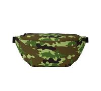 Marsupio grande per donne e uomini, borsa a tracolla da viaggio verde mimetico da donna, alla moda, borsa a tracolla per donne e uomini, marsupio da donna con cinturino regolabile