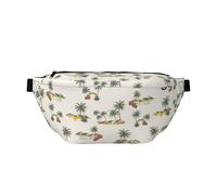 Marsupio grande per donne e uomini, borsa a tracolla estiva tropicale hawaiana da viaggio, borsa a tracolla da donna alla moda, borsa a tracolla per donne e uomini, marsupio da donna con cinturino