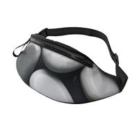 Marsupio Grey Zen Stones Picture Printed Marsupi Casuale Bum Bag Pratica Borse A Tracolla Per Sportivo Running Escursionismo