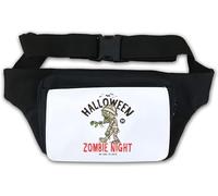 Marsupio Halloween 31 Zombie Night No One is Safe Zombie Art Marsupio Bianco, bianco, Taglia unica