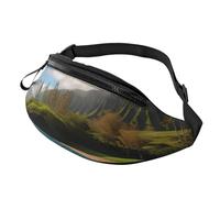 Marsupio Hawaii Beach Printed Borse A Tracolla Pratica Marsupi Cintura Regolabile Bum Bag Per Running Escursionismo Ciclismo