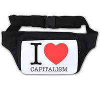 Marsupio I Love Capitalism Bianco