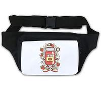 Marsupio I Love Strawberry Jam Strawberries Urban Art Marsupio Bianco