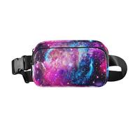 Marsupio impermeabile con cinturino regolabile alla moda borsa a tracolla borsa a tracolla spazio profondo astratto naturale uomini donne per viaggi corsa escursionismo, Spazio profondo Astratto