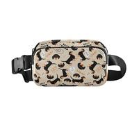 Marsupio impermeabile con tracolla regolabile, elegante borsa a tracolla bassotto Dreams of a Bone per donne, uomini, adolescenti, viaggi, shopping, corsa, Bassotto Sogni Di Un Osso, 1 Size