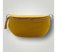 Marsupio in pelle da donna colorato con tracolla regolabile