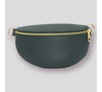 Marsupio in pelle da donna colorato con tracolla regolabile