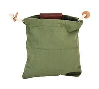 Marsupio in tela cerata per escursionismo Marsupi pieghevoli con coulisse Marsupio Raccolta frutta Raccolta Bushcraft Portatile per caccia in campeggio Stoccaggio attrezzi da (OD Verde)