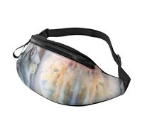 Marsupio incrociato per donne e uomini, il gatto si vede nello specchio, marsupio da corsa, borsa da viaggio per donne e uomini