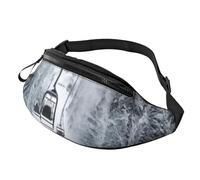 Marsupio invernale alla moda con cavo di risalita, marsupio per donne e uomini, casual, leggero, con tasche con cerniera regolabili, per viaggi, sport, escursionismo, Modelli alla moda, Taglia unica,