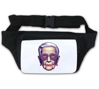 Marsupio Iris Apfel Fashion Logo Bianco