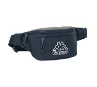 Safta Kappa Dark Navy - Waist Bag with External Pocket, Ideal for Youth and Chil